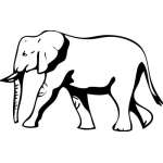 Elephant 2 Sticker
