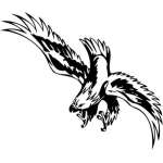 Predatory Bird Sticker 48