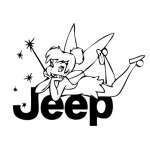 Fairy Jeep Sticker