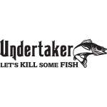 Undertaker Lets Kill Some Fish Baa Sticker