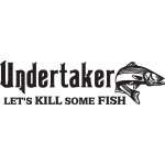 Undertaker Lets Kill Some Fish Bass Sticker 2