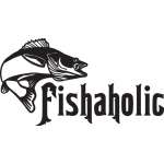 Fishaholic Bass Sticker