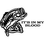 Bass Its In My Blood Sticker