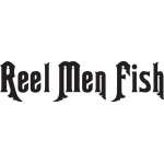 Real Men Fish Sticker