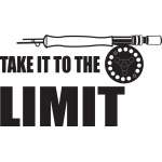 Take it To The Limit Fly Fishing Sticker