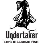 Undertaker Let's Kill Some Fish Catfish Sticker 2