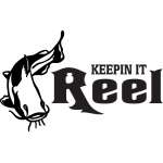 Keepin It Reel Catfish Sticker