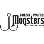 Fresh Water Monsters Let the Fight Begin Sticker