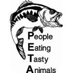 PETA Bass Sticker
