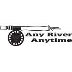 Any River Anytime Fly Fishing Sticker