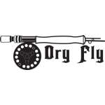 Dry Fly Fly Fishing Sticker