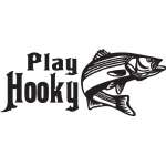 Play Hooky Striper Fishing Sticker