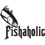 Fishaholic Tuna Fishing Sticker