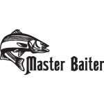 Master Baiter Striper Fishing Sticker 2