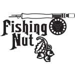 Fishing Nut Fly Fishing Sticker