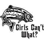 Grils Can't What Salmon Fishing Sticker