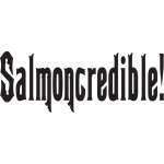 Salmoncredible Sticker