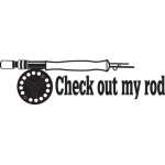 Check out My Rod Fly Fishing Sticker