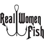 Reel Women Fish Sticker 8