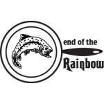 End Of the Rainbow Salmon Fishing Sticker