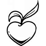 Heart Sticker 123