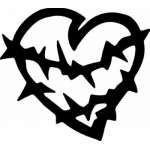Heart Sticker 303