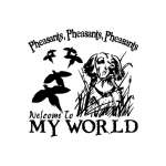 Pheasant Pheasant Pheasant My World Sticker
