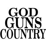 God Guns Country Sticker