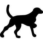 Pointer Dog Sticker 5