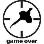 Game Over Pheasant Sticker 2