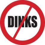 No DINKS Sign Sticker