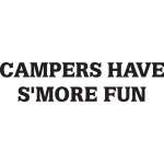 Campers Have S'More Fun Sticker