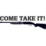 Come Take it Rifle Sticker