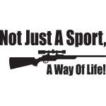 Not Just a Sport a Way of Life Sticker