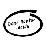 Deer Hunter Inside Sticker