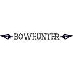 Bowhunter with Arrowheads Sticker