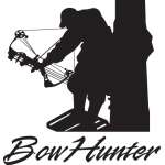 Bowhunter in Tree Stand Sticker