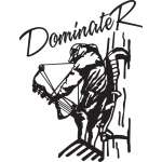 Bowhunter Dominater in Tree Stand Sticker 2