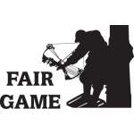 Fair Game Bowhunt Sticker