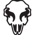Boar Skull Sticker