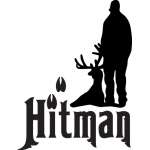 Hitman Deer Hunting Sticker