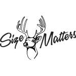 Size Matters Deer Hunting Sticker 7