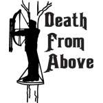 Death From Above Bowhunter Sticker 3