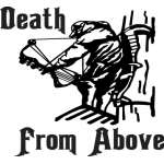 Death From Above Bowhunter Sticker 4
