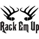 Rack Em Up Rack Sticker 2