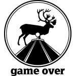 Game Over Caribou Sticker