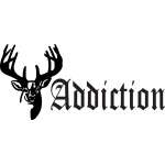Deer Addiction Sticker 2