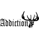 Deer Addiction Sticker 3