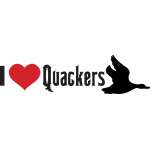 I Love Quackers Sticker 2