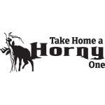 Take Home a Horny One Sticker